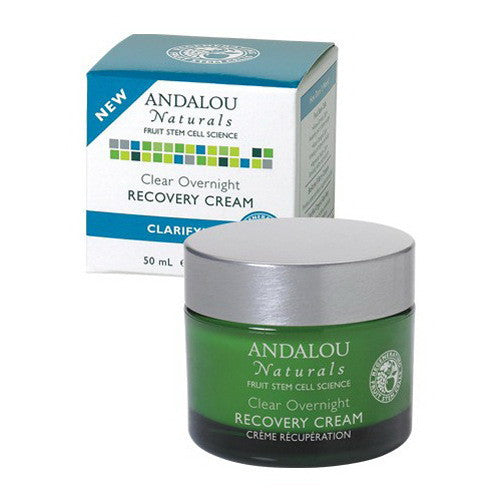 Andalou Naturals Clear Overnight Recovery Cream - 1.7 Oz